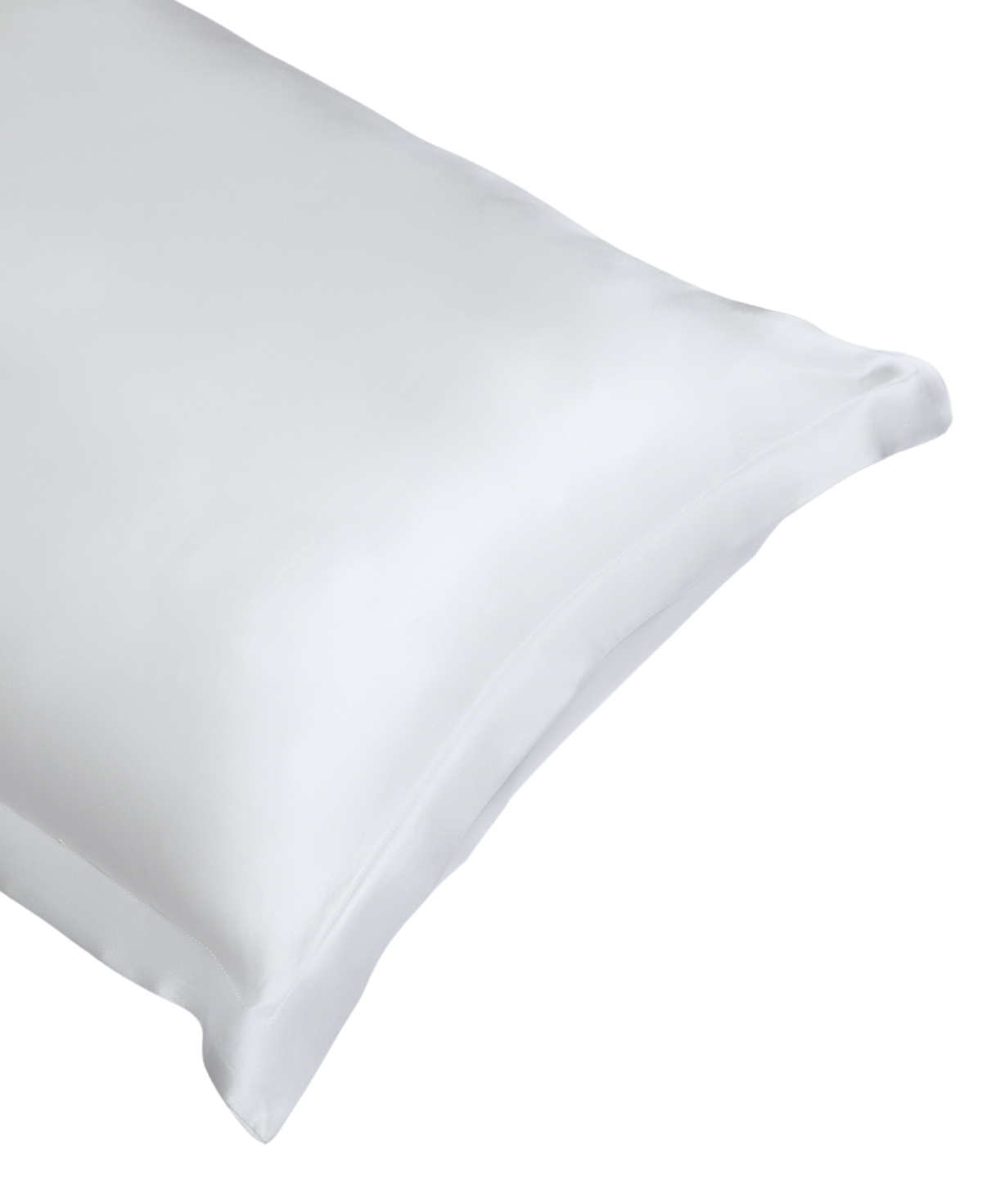 'white' silk pillowcase - pack of 2