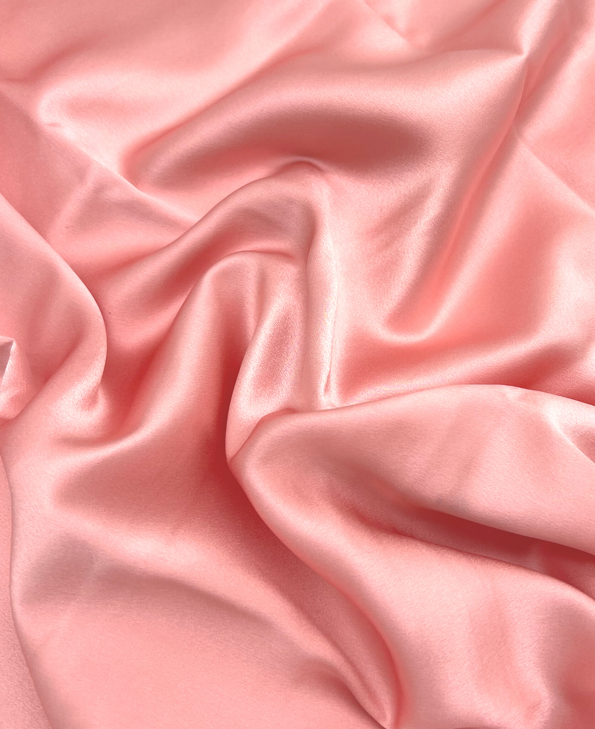 'salmon' - 1 single pillowcase +1 scrunchie