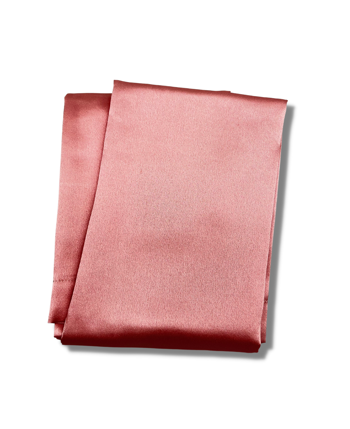 'salmon' silk pillowcase - Pack of 2